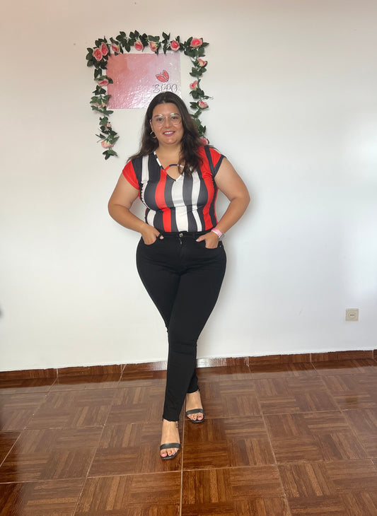 Blusa listrada