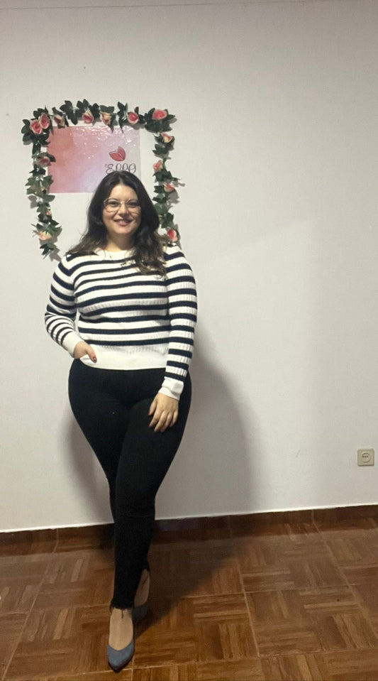 camisola riscas