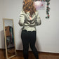 Blusa padrão bolinhas